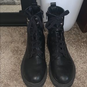 Madden Girl combat boots